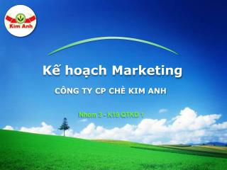 Kế hoạch Marketing