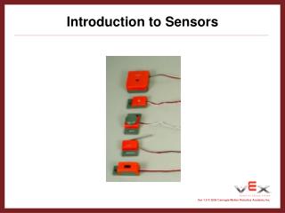 Introduction to Sensors