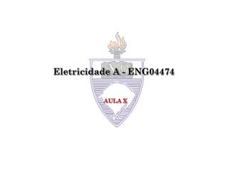 Eletricidade A - ENG04474