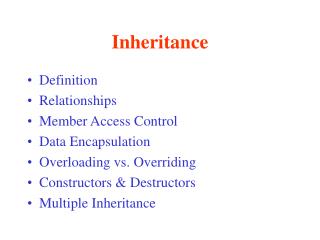 Inheritance