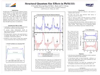 Structural Quantum Size Effects in Pb/Si(111)