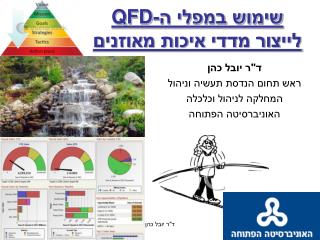 שימוש במפלי ה- QFD לייצור מדדי איכות מאוזנים