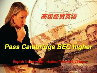 Pass Cambridge BEC higher