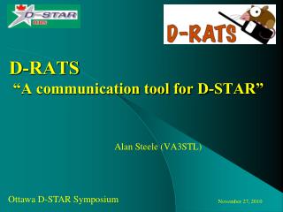 D-RATS “A communication tool for D-STAR”