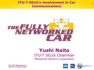 ITU-T SG16’s involvement in Car Communications