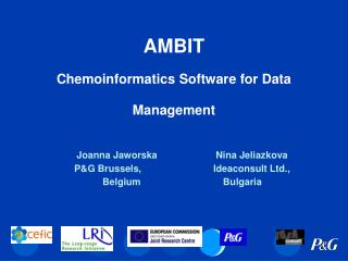 AMBIT Chemoinformatics Software for Data Management