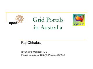 Grid Portals in Australia