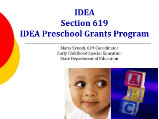 IDEA Section 619 IDEA Preschool Grants Program