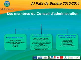 Al Païs de Boneta 2010-2011
