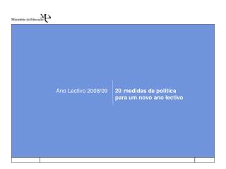 Ano Lectivo 2008/09