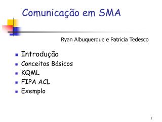 Comunicação em SMA