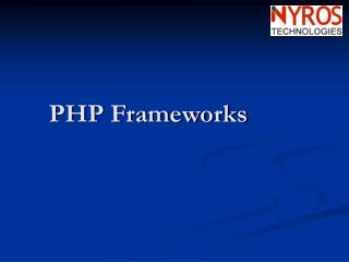 PHP Frameworks