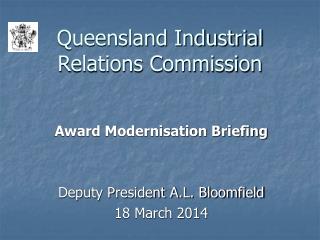 Queensland Industrial Relations Commission