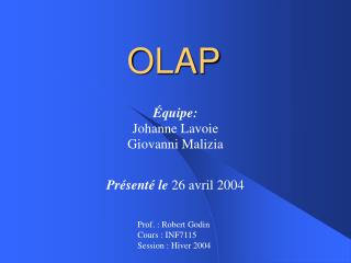 OLAP