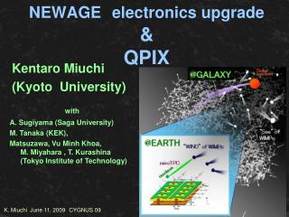 NEWAGE electronics upgrade &amp; QPIX