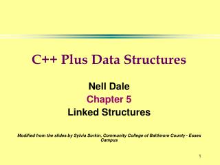 C++ Plus Data Structures