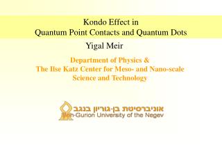 Kondo Effect in Quantum Point Contacts and Quantum Dots