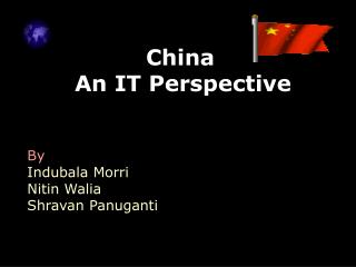 China An IT Perspective