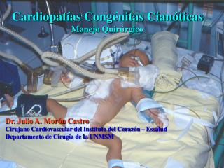 Cardiopatías Congénitas Cianóticas Manejo Quirúrgico