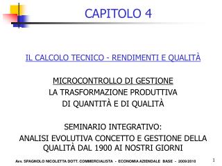 CAPITOLO 4