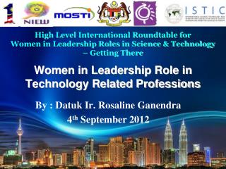 Women in Leadership Role in Technology Related Professions