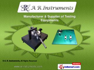 Impact Tester Conduits & Ball Pressure Tester