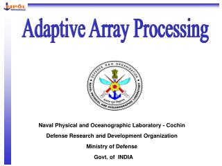 Adaptive Array Processing