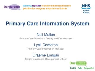 Primary Care Information System