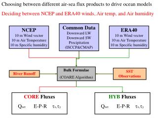 Choosing between different air-sea flux products to drive ocean models