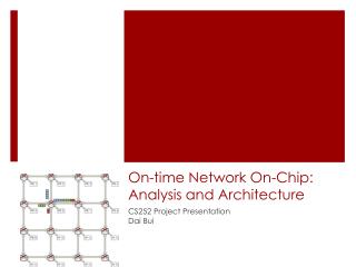 On-time Network On-Chip: Analysis and Architecture