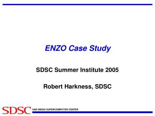 ENZO Case Study