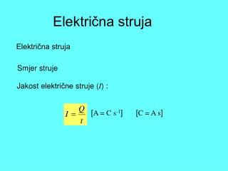 Električna struja