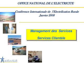 Management des Services Services Clientèle