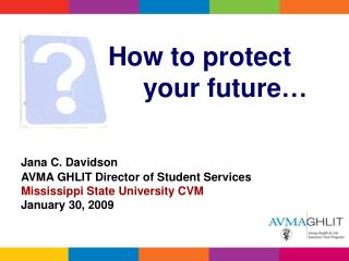 How to protect 	your future…