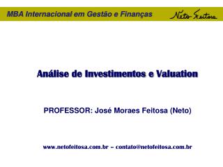 MBA Internacional em Gestão e Finanças