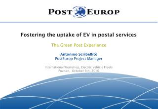 Fostering the uptake of EV in postal services