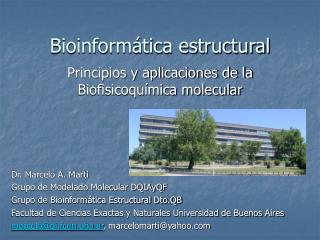 Bioinformática estructural