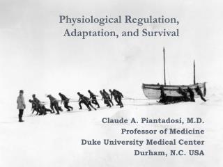 Physiological Regulation, Adaptation, and Survival