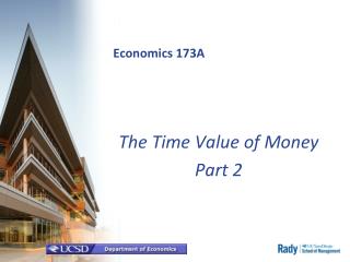 Economics 173A