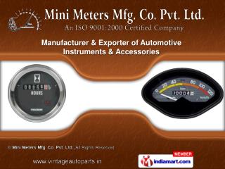 Oil Air Pressure Gauges & Fuel Gauges