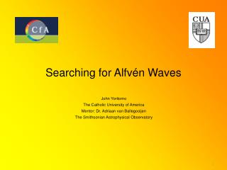 Searching for Alfvén Waves
