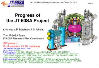 Progress of the JT-60SA Project