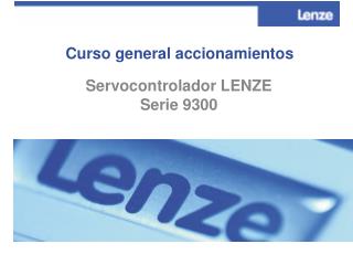 Curso general accionamientos