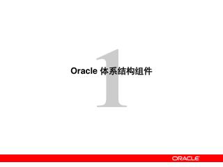 Oracle 体系结构组件