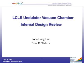 LCLS Undulator Vacuum Chamber