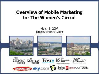 Overview of Mobile Marketing for The Women’s Circuit