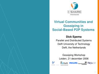 Virtual Communities and Gossiping in Social-Based P2P Systems