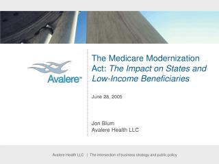 The Medicare Modernization Act: The Impact on States and Low-Income Beneficiaries June 28, 2005