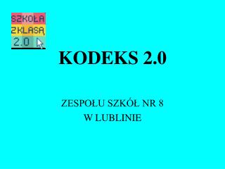 KODEKS 2.0