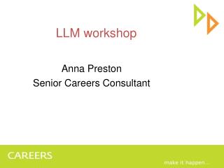 LLM workshop